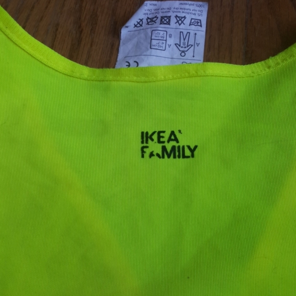 Ikea Neon Yellow Reflective Vest - Picture 5 of 6